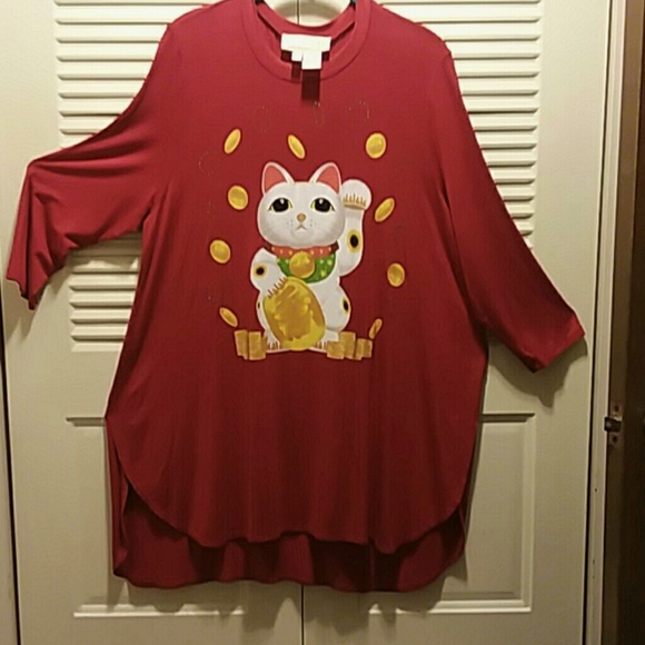 Antthony Tops - Lucky Cat Tunic